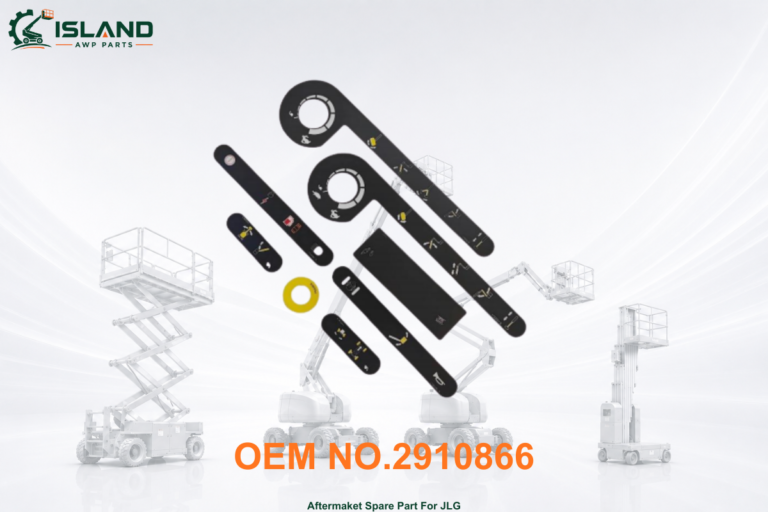 JLG 2910866 compatible platform console decal kit